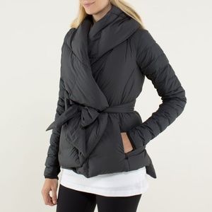 Lululemon Enfold Down Wrap Jacket